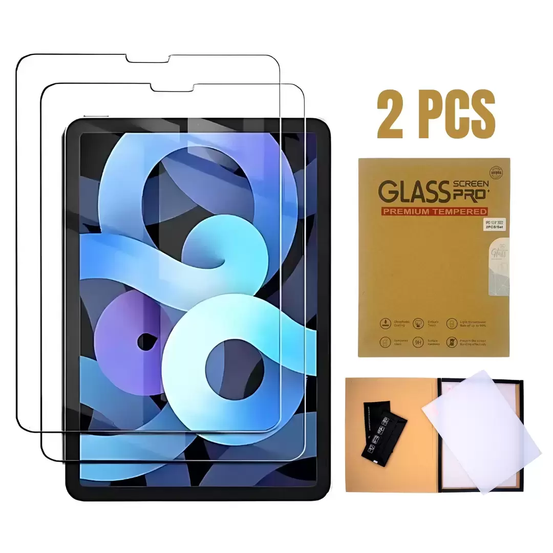 10.2-inch iPad Clear Tempered Glass(2in1)